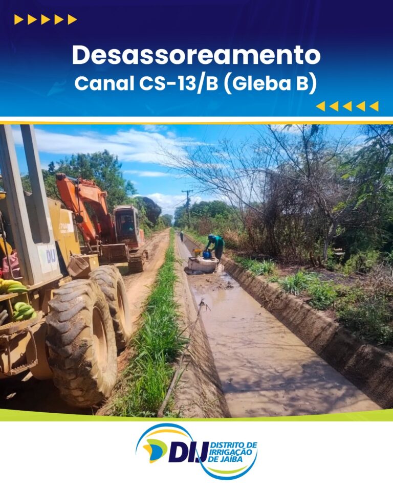 Desassoreamento Canal CS-13/B (Gleba)