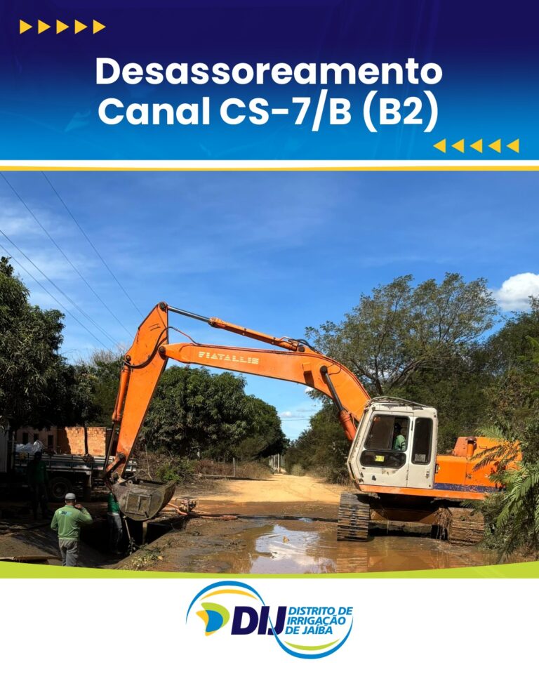 DESASSOREAMENTO DO CANAL CS-7/B