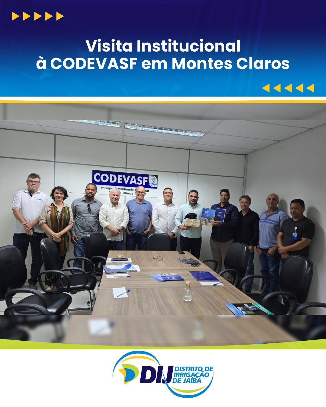 Visita Institucional à CODEVASF em Montes Claros