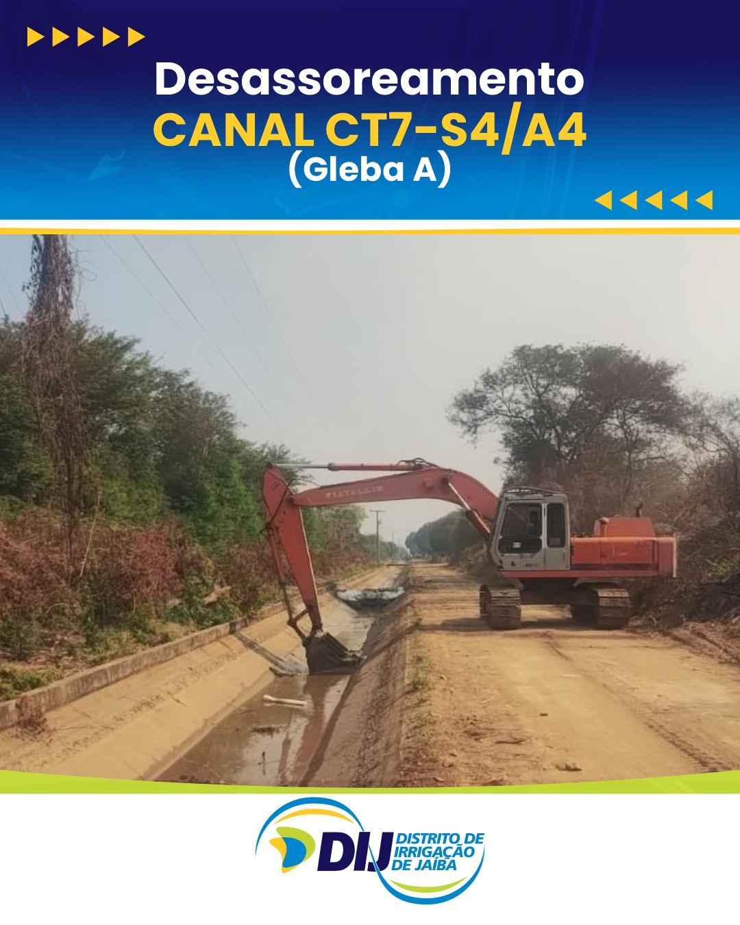 Desassoreamento do Canal CT7-S4/A4